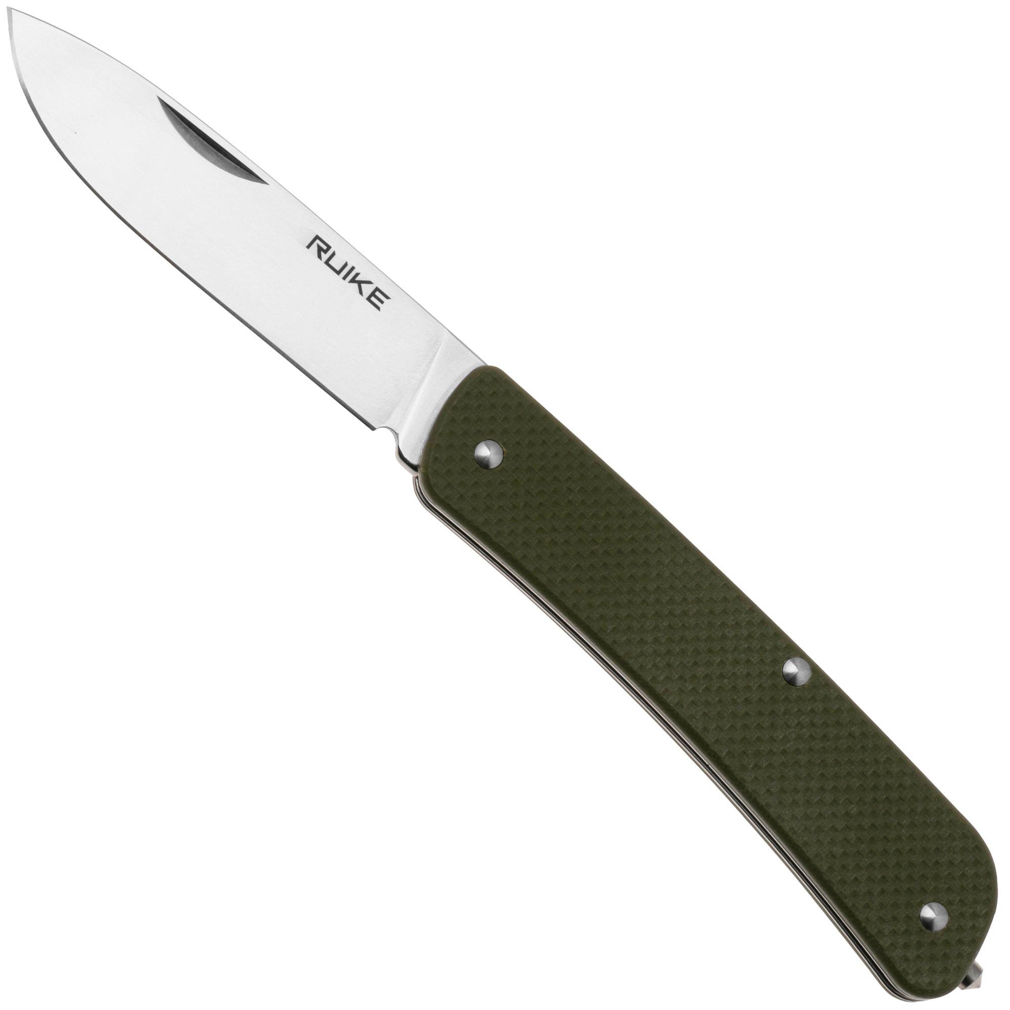 Nóż składany Ruike L11-G 12C27, Green G10