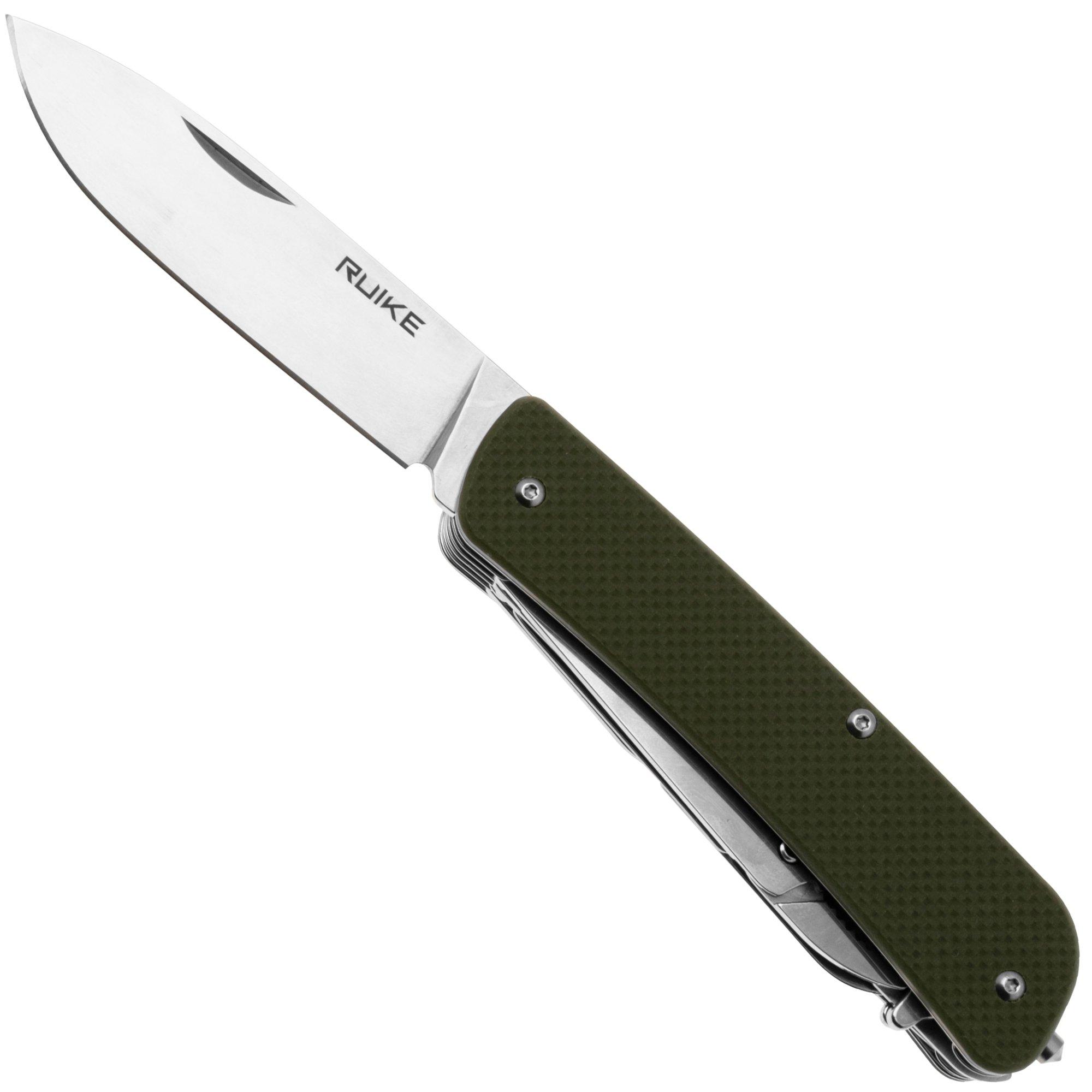 Nóż składany Ruike L51-G 12C27, Green G10