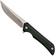 Image for Ruike P121-B Hussar Black pocket knife, Satin finish