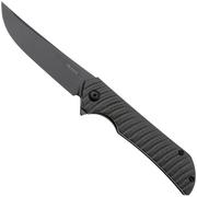 Ruike P122-MB PVD 14C28N, Black Micarta, couteau de poche