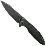 Ruike P128-SB pocket knife, Blackwashed finish