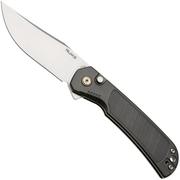 Bild für Ruike P192-AK Satin 14C28N, Black Aluminum, Taschenmesser