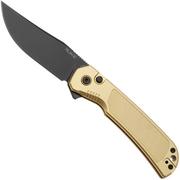 Afbeelding voor Ruike P192-AY Black PVD 14C28N, Gold Aluminum, zakmes