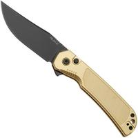 Afbeelding voor Ruike P192-AY Black PVD 14C28N, Gold Aluminum, zakmes