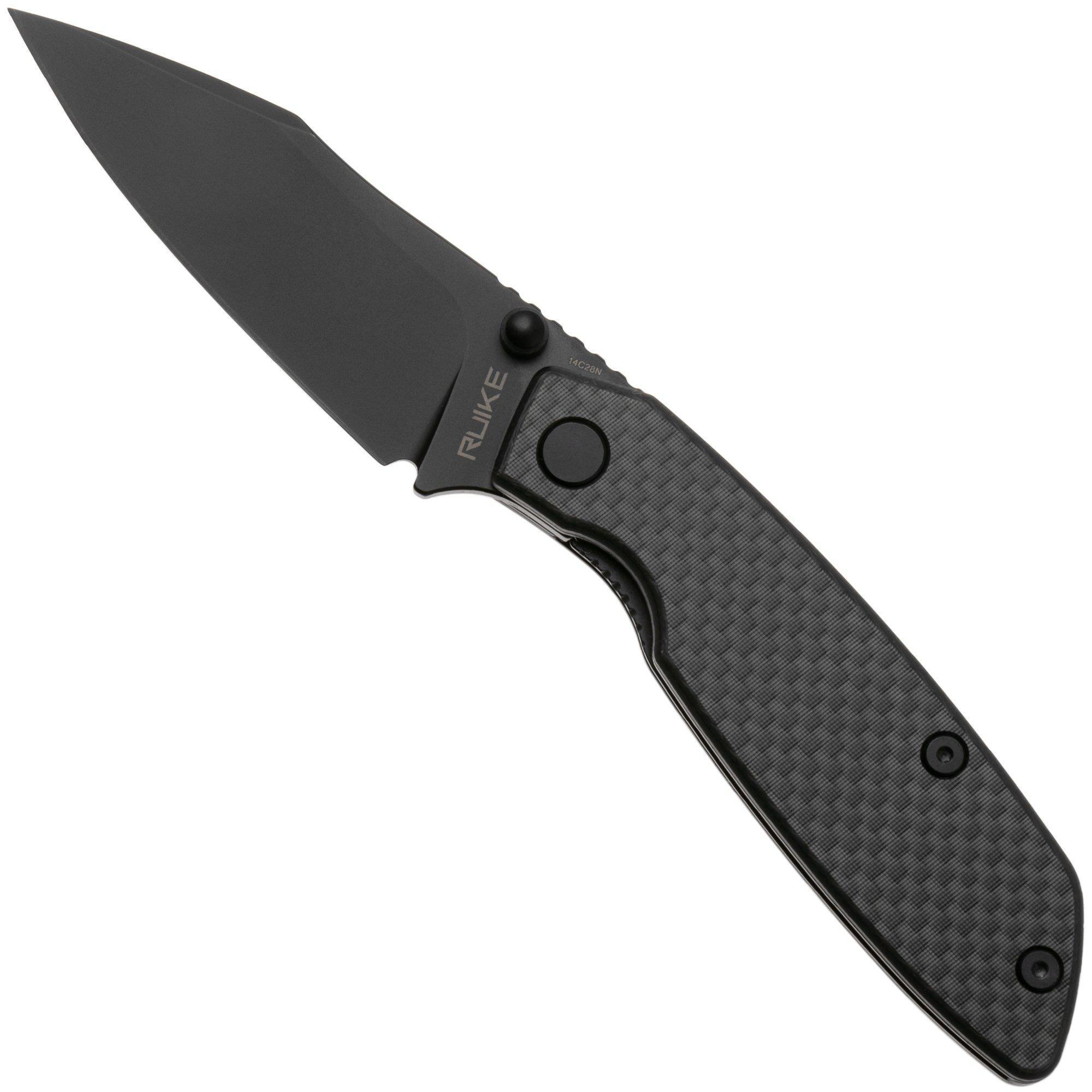 Ruike P746-CB2, Black 14C28N, Carbon Fiber G10 zakmes