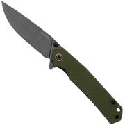 Nóż składany Ruike P801-G 14C28N, Green G10 Stainless