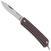 Ruike S11 Brown coltello da tasca portachiavi