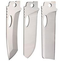 Afbeelding voor Roxon Phantom BA041011 8Cr13MoV BA04 Straight Blade, BA10 Spey Point Blade en BA11 Curved Tanto Blade, 3 vervangbare lemmeten voor Phantom-systeem
