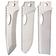 Afbeelding voor Roxon Phantom BA041011 8Cr13MoV BA04 Straight Blade, BA10 Spey Point Blade en BA11 Curved Tanto Blade, 3 vervangbare lemmeten voor Phantom-systeem