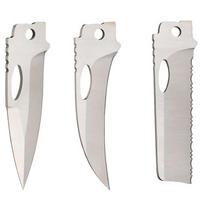Afbeelding voor Roxon Phantom BA050607 8Cr13MoV BA05 Serrated Blade, BA06 Talon Blade en BA07 Spear Point Blade, 3 vervangbare lemmeten voor Phantom-systeem
