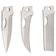 Afbeelding voor Roxon Phantom BA050607 8Cr13MoV BA05 Serrated Blade, BA06 Talon Blade en BA07 Spear Point Blade, 3 vervangbare lemmeten voor Phantom-systeem