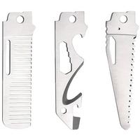 Afbeelding voor Roxon Phantom BA141517 8Cr13MoV BA14 Saw, BA15 Key Tool en BA17 Comb, 3 vervangbare tools voor Phantom-systeem