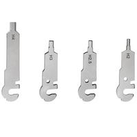Afbeelding voor Roxon Flex FT06 2mm Hex Wrench, 2.5mm Hex Wrench, 3mm Hex Wrench, 4mm Hex Wrench, 4 vervangbare tools voor Flex-systeem