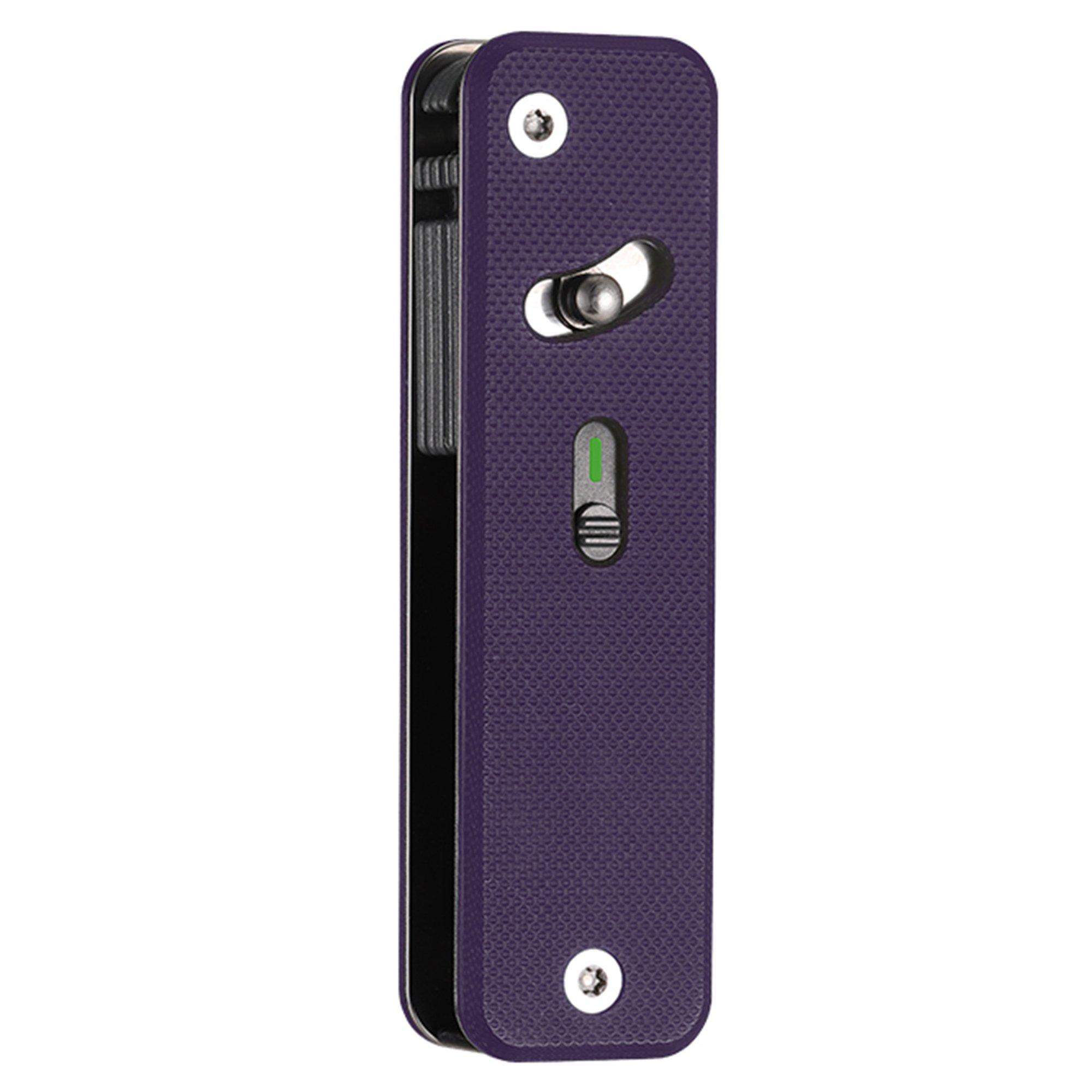 Roxon Flex Companion S503-PU Purple G10, modular multi-tool frame without tools