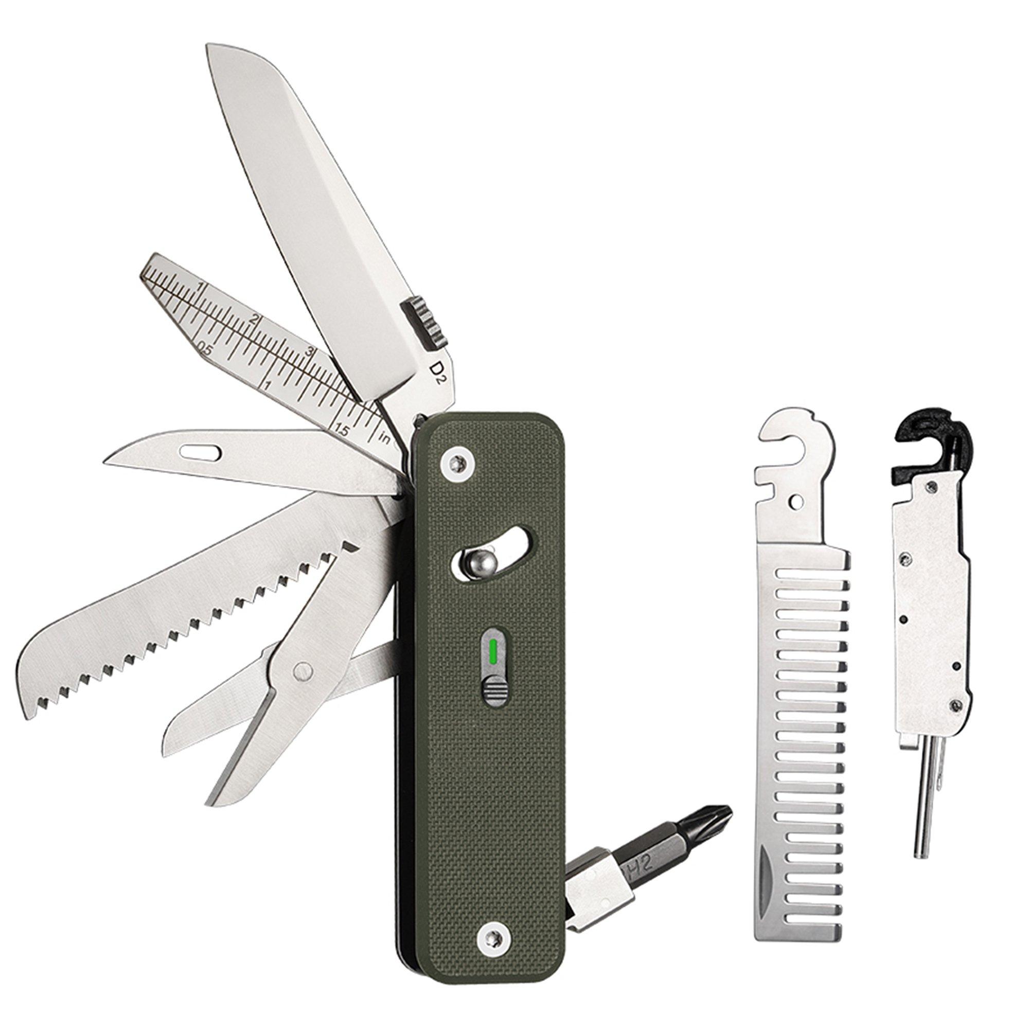 Roxon Flex Companion S503G-GR Green G10, modular multi-tool