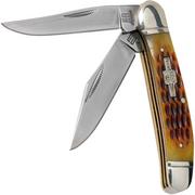Rough Ryder Copperhead Amber Bone RR043 slipjoint pocket knife