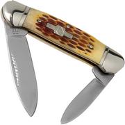 Rough Ryder Canoe Amber Bone RR048 slipjoint zakmes