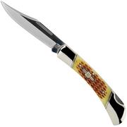 Rough Ryder Folding Hunter Amber Bone RR066 couteau de poche lockback