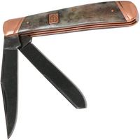 Image pour Rough Ryder Trapper Copper Bolster RR1584 couteau de poche slipjoint