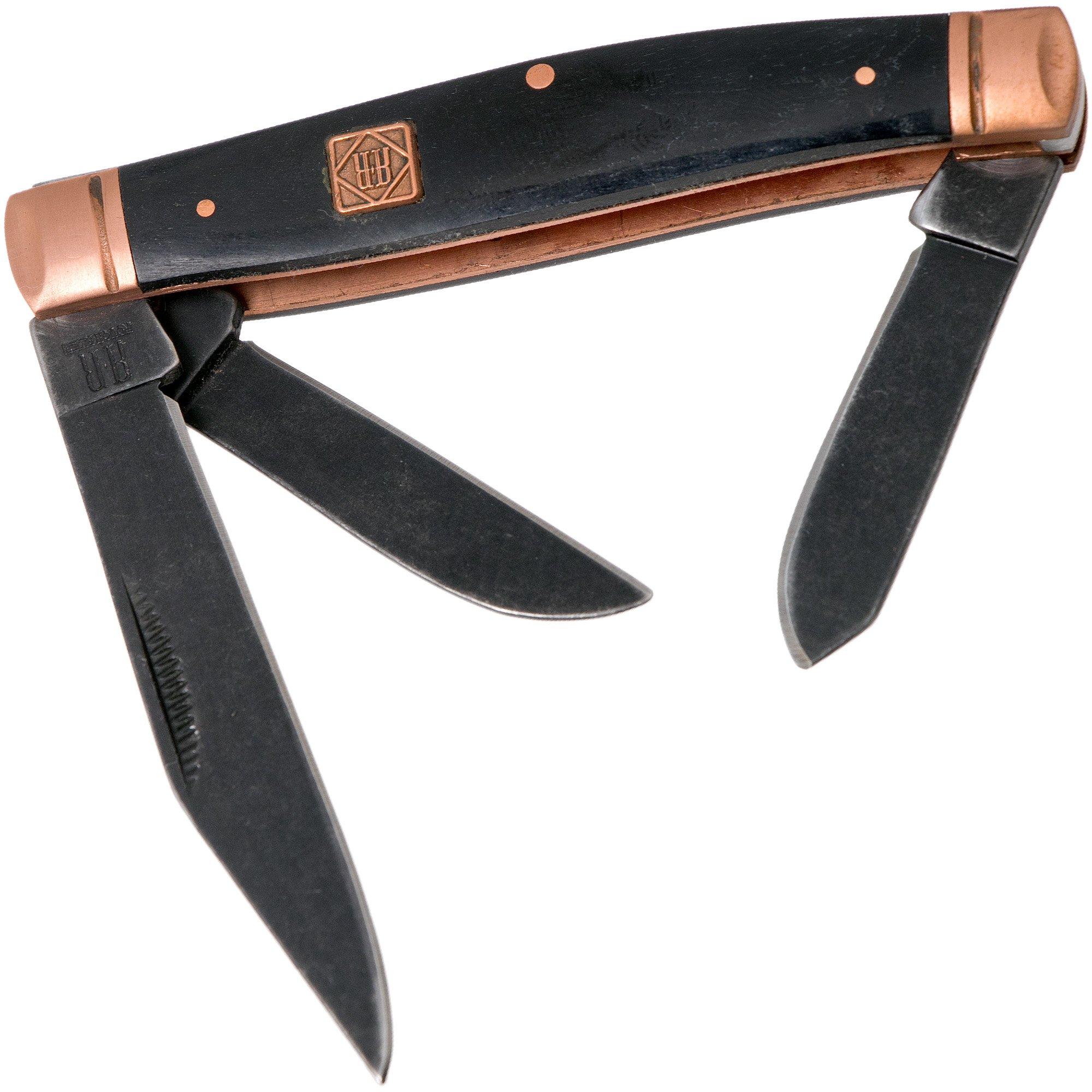 Rough Ryder Stockman Copper Bolster RR1586 Slipjoint Taschenmesser