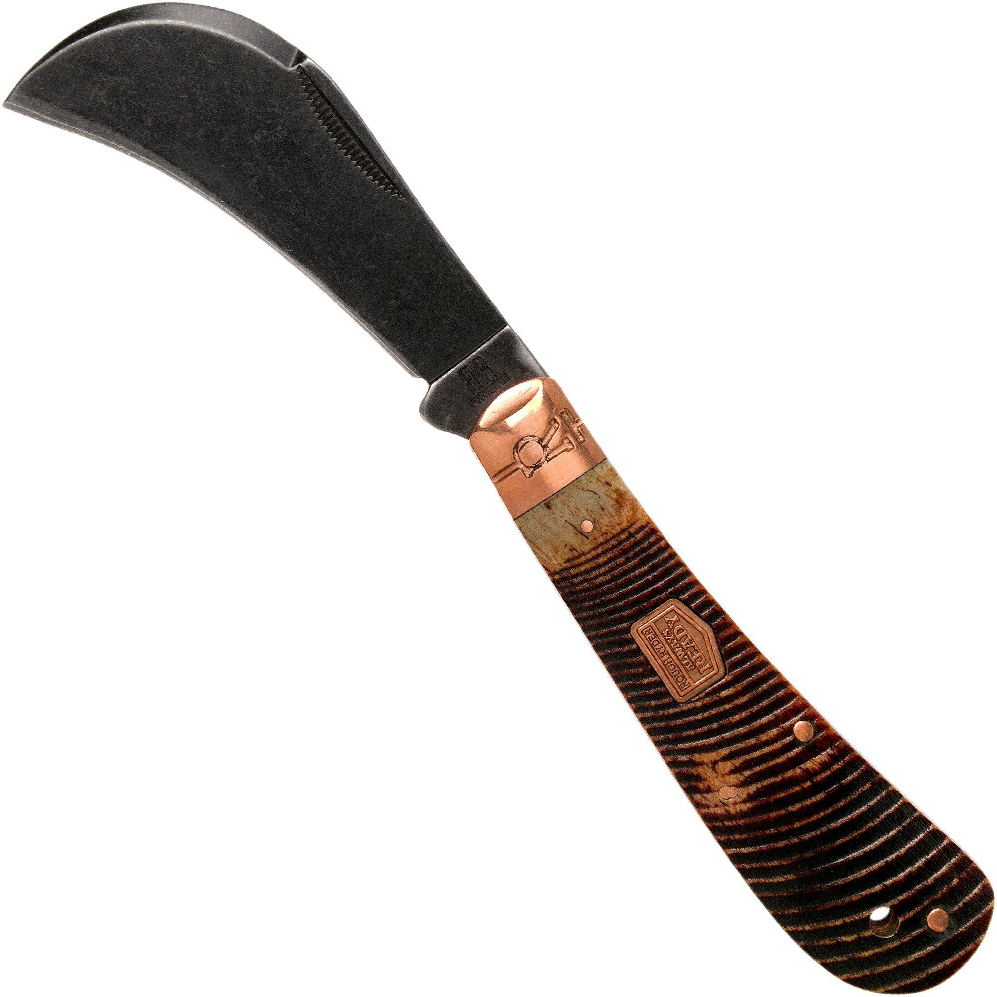 Rough Ryder Backwoods Bushcrafter Hawkbill RR1843 pocket