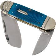 Rough Ryder Black & Blue Elephant Toe RR2113 pocket knife
