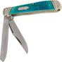 Image for Rough Ryder Black & Blue Trapper RR2115 pocket knife