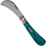 Rough Ryder Black & Blue Hawkbill RR2121 pocket knife