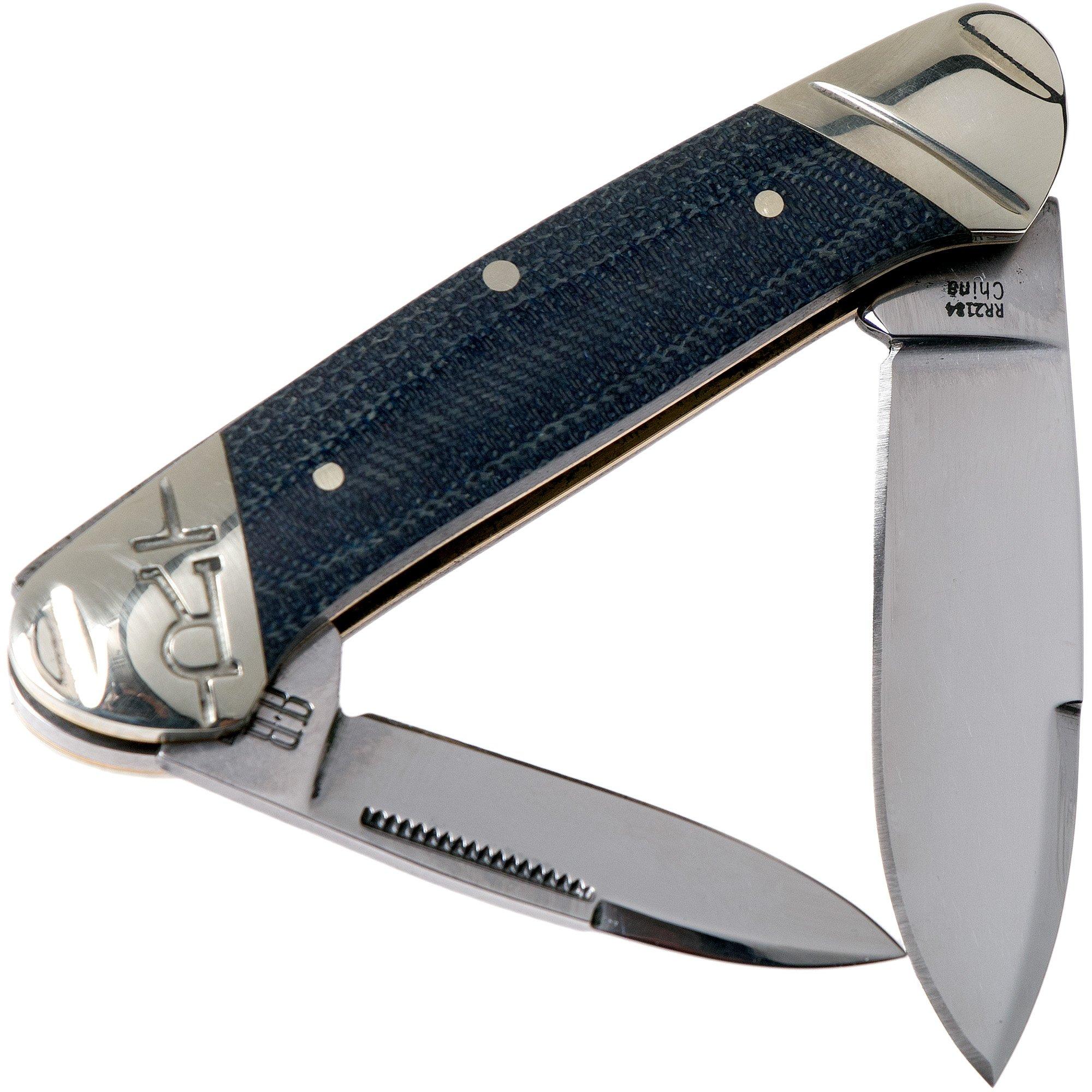 Scyzoryk Rough Ryder Canoe Denim RR2184 Carbon