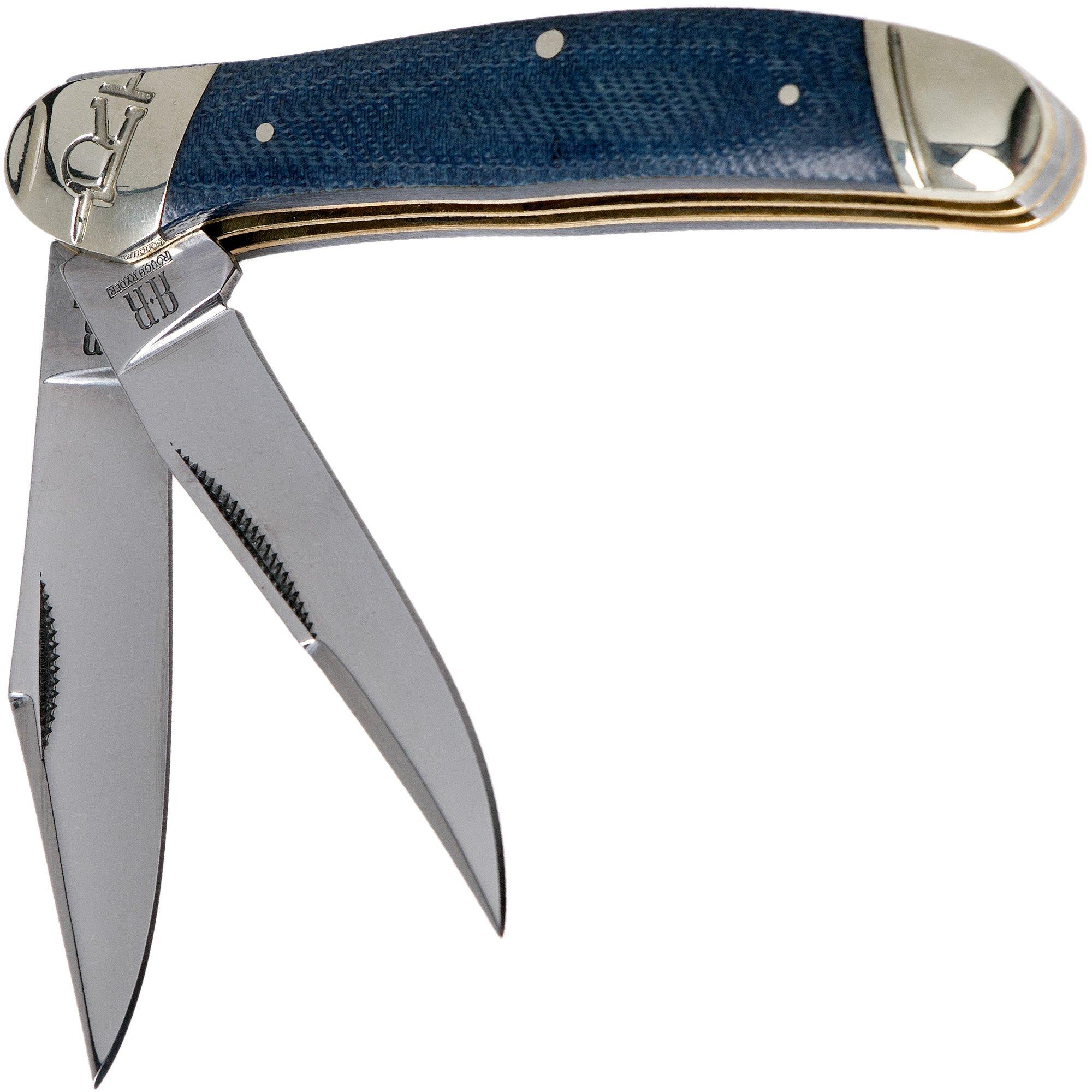 Rough Ryder Copperhead Denim RR2188 Carbon Slipjoint Taschenmesser