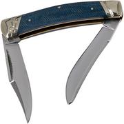 Rough Ryder Small Moose Denim RR2190 Carbon slipjoint pocket knife