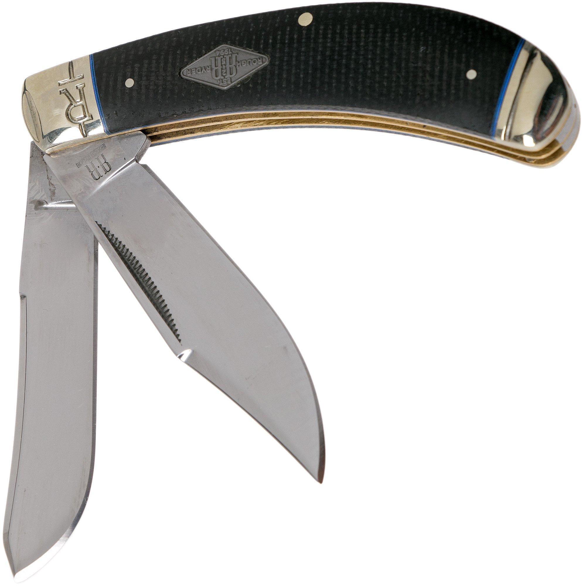 Nóż składany Rough Ryder Classic Carbon II Bow Trapper RR2212