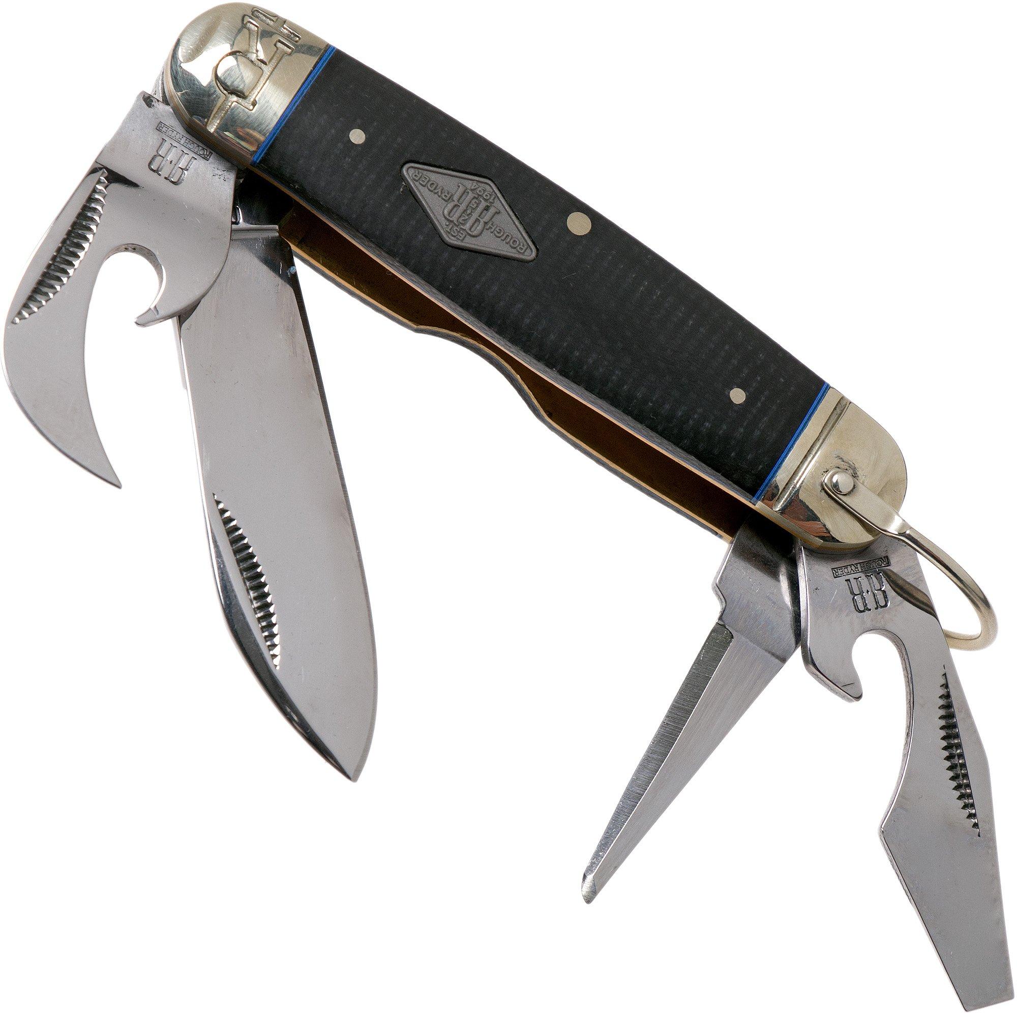 Nóż składany Rough Ryder Classic Carbon II Scout Knife RR2215