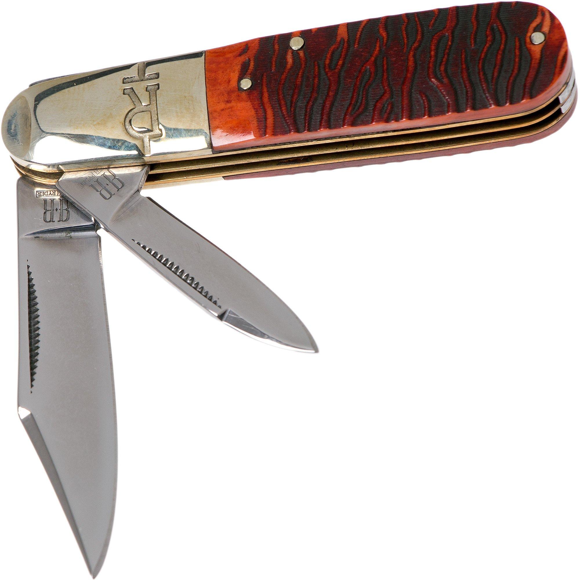 Rough Ryder Tiger Stripe Barlow RR2219 Taschenmesser
