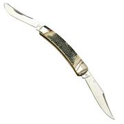 Rough Ryder Buckshot Bone Large Moose, RR2320 pocket knife