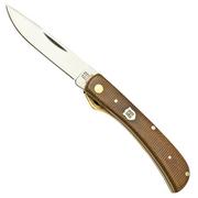 Rough Ryder Brown Burlap Small Work Knife RR2333, pocket knife