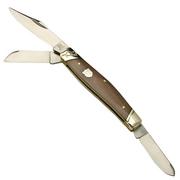 Rough Ryder Brown Burlap Stockman RR2334, Taschenmesser