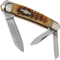 Immagine per Rough Ryder Whittler Amber Bone RR375 coltello da tasca slipjoint