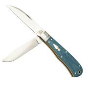Rough Ryder Reserve Heavy Trapper Denim Micarta, RRR011 coltello da tasca slipjoint 