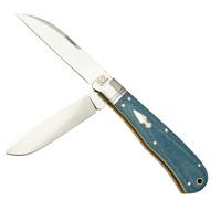 Bild für Rough Ryder Reserve Heavy Trapper Denim Micarta, RRR011 Slipjoint Taschenmesser