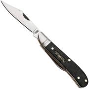 Rough Ryder Black Reserve Peanut RR2558, Satin 440A, Textured Pakkawood, zakmes