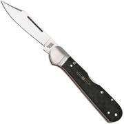 Rough Ryder Black Reserve Copperhead RR2564, Satin 440A, Textured Pakkawood, zakmes