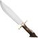 Imagen para Rough Ryder Crown Stag Bowie RR2590, Satin Stainless, Antler, cuchillo fijo