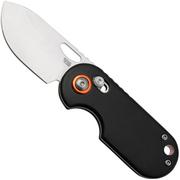 Rough Ryder Slide Lock RR2594 Satin 440, Black Aluminium, zakmes