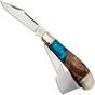 Imagen para Rough Ryder Pocket Chopper RR2655, Satin 440, Pandora Swirl Wood Resin, navaja
