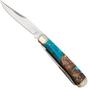 Image for Rough Ryder Trapper RR2656, Satin 440, Pandora Swirl Wood Resin, pocket knife