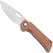 Rough Ryder RR2706 Stonewashed D2, Brown Micarta, zakmes