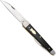 Rough Ryder Reserve Whittler RRR022, D2, Black Micarta, slipjoint zakmes