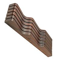 Image for Lion Sabatier 668380 in-drawer knife organizer, acacia wood