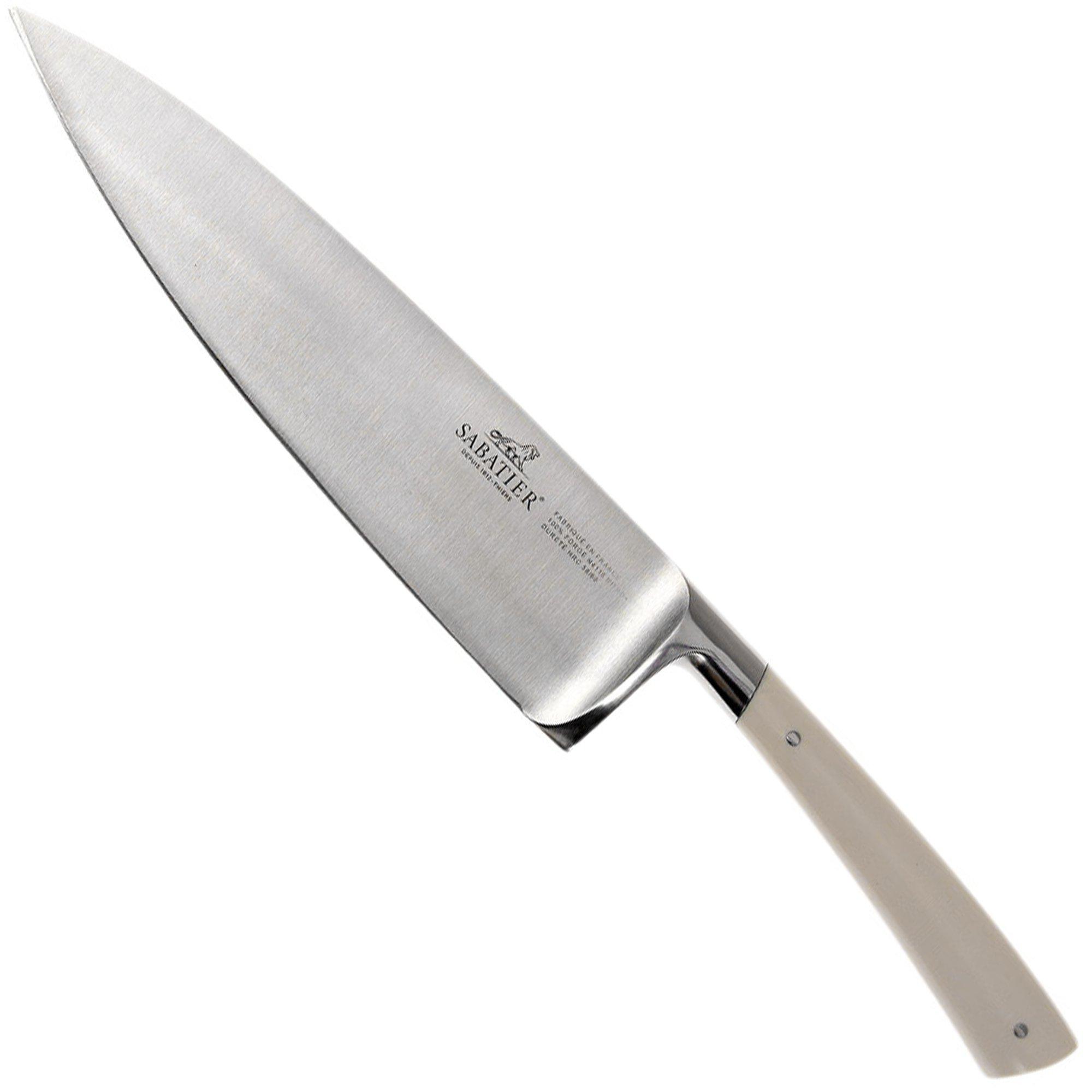 Nóż szefa kuchni Lion Sabatier Edonist Perle, 806581, biały 20 cm